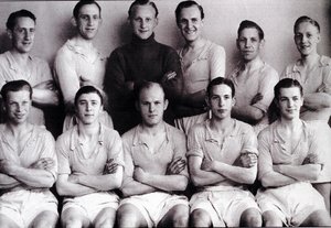 Holdet, der i 1943-44 vandt A-rækken og gennem tre kvalifikationskampe sikrede BB's første deltagelse i Danmarksturneringen.